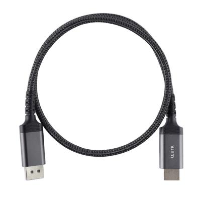 China COMPUTER Customized Brand New Displayport To Hdmi Cable DP Male To Hdmi Male Cable for sale