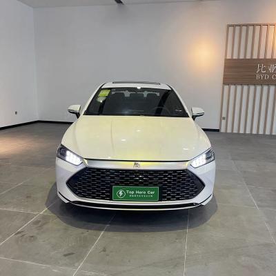 China 2023 BYD Qin Plus EV 600KM Leather Flagship Electric Vehicle 0KM Chinese EV Second Hand Car for sale