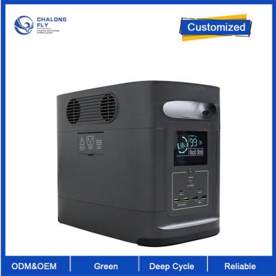 Chine Batterie au lithium d'ODM LiFePO4 d'OEM 2026Wh chargeant rapidement le chargeur portatif flexible de voiture électrique de centrale pour EV à vendre