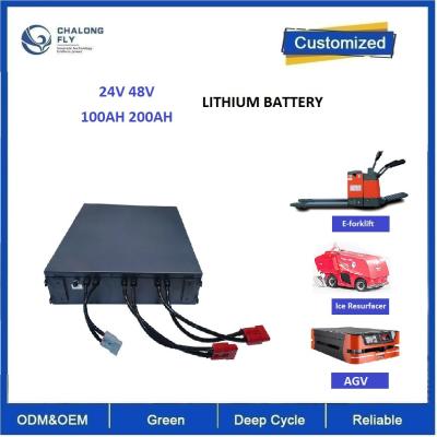 Cina CLF Elettrico Lift Lifpo4 batterie al litio OEM 48V 200Ah 300Ah 50Ah Per AGV in vendita