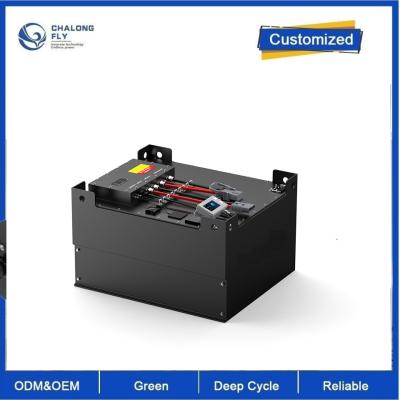 중국 CLF 맞춤형 스마트 블루투스 앱 등급 A lifepo4 BMS 포크리프트 전기 배터리 48v 80ah 포크리프트 배터리 51.2v 500Ah 판매용
