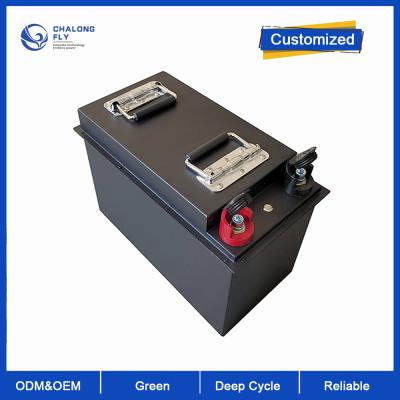 China bateria 310ah 12.8V do campista de 1.2KWh Lifepo4 rv para o equipamento exterior à venda