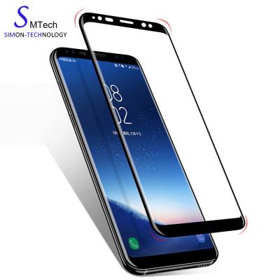 China Anti-scratch For Samsung S8 Full Screen Protector Bubble Free s8 Plus Tempered Glass 3D Cover for sale