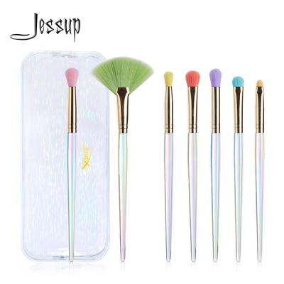 China grupo de escova da composição de Jessup da fantasia 7pcs com o saco do curso do plutônio à venda