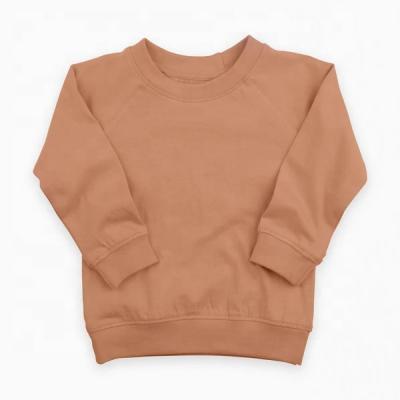 China 100% Organic Cotton Anti-Shrink Interlock Baby Clothes Baby Sweater Baby Sweatshirt for sale