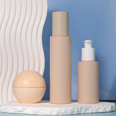 Chine Bouteilles cosmétiques de forme ronde de 50 ml en PETG crème à l' épreuve des besoins personnalisées Emballage de soins de la peau avec capuchon à vis à vendre