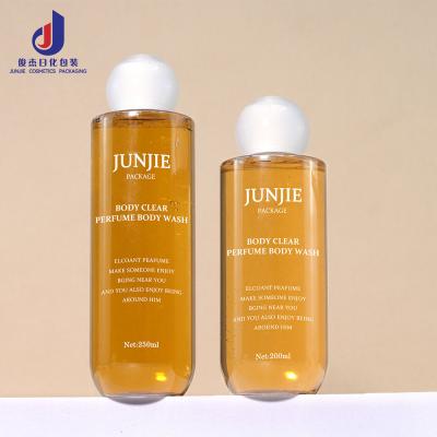 중국 고품질 플라스틱 바디 세탁 병 실린더 평면 어깨 토너 병 바디 로션 샴푸 로션 200ml 250ml 판매용