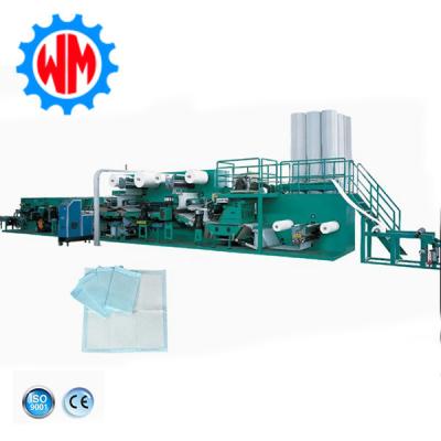 China Energy Saving Underpad Making Machine Customization Underpad Machine Manufacturer for sale