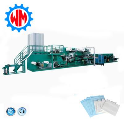 China Intelligent Underpad Making Machinery With CE 380V 50HZ Underpad Machine for sale