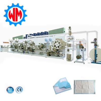 China Intelligent Full Servo Underpad Production Line With Professional Factory for sale