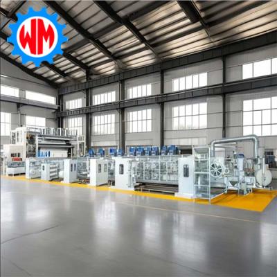 China 500pcs/Min Baby Pants Making Machine 380V Diaper Production Machine for sale
