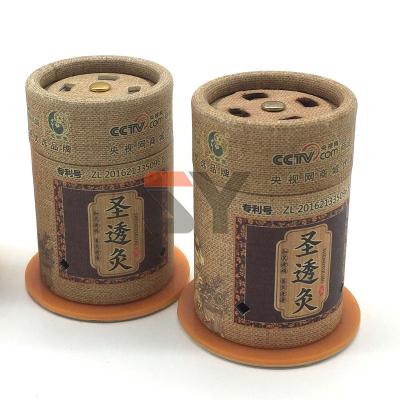 China Recyclable Paper Box Tube Box Moxibustion Heat Healthy Care Paper Box for sale
