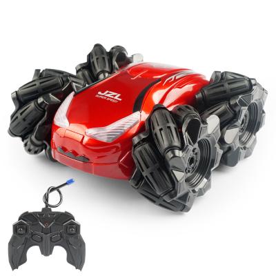 China 2.4G RC Car Stunt Drift Vehicle 2.4G RC Stunt Drift Car High Speed Rock Crawler Remote Control Off-Road Car 360 Degree Flip For Kids for sale