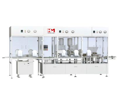 China Liquid High Speed Vial Powder Filling Machine Plugging &GMP GMP Approved /EU cGMP Standard for sale