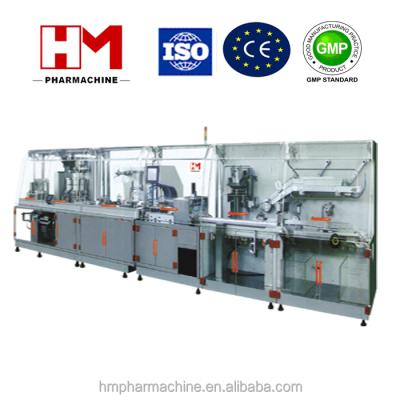 China HM BCL-120 Chemical High Speed Blister Cartoning Line CE GMP Approved EU cGMP Standard for sale