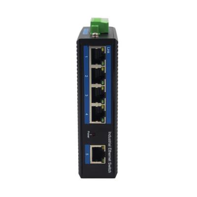 China Hot Sale 4 10/100mbps+1-port 10/100mbps FTTX Network Port Ethernet Industrial Poe Switch for sale