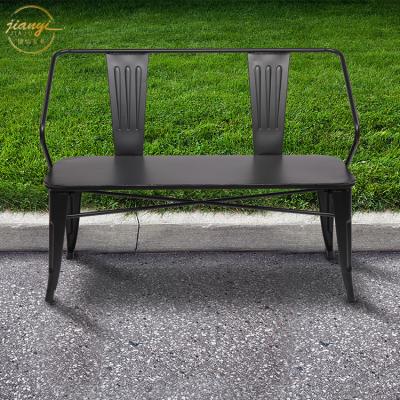 China Backyard Bench 45 Iron Sturdiness and Simple Generous Pure Industrial Bench Chair Retro Wind Stability for sale