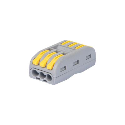 China TB 3 Copper Wire Connector Wire Connector Quick Type In Flattening 3 Quick Lug Block Maker for sale