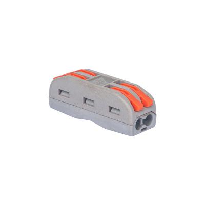 China Wire Copper Connector 250V 32A Connector Flattening Terminal Block Universal Compact Wiring Conductor for sale