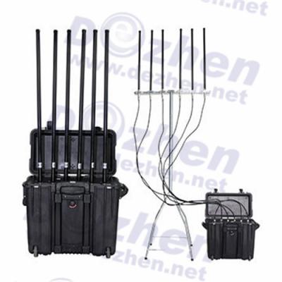 중국 펠리컨 1440년 Omni 지향성 안테나 3G 4G 와이파이 무선은 7 휴대용 신호 방해기를 끈으로 동입니다 판매용