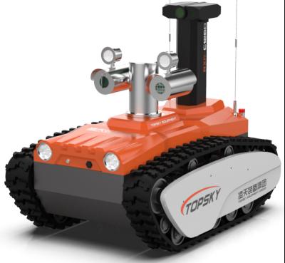 Cina Peso leggero di piccola dimensione del veicolo robot protetto contro le esplosioni di estinzione di incendio di RXR-C12BD in vendita