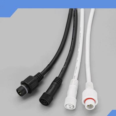 China Waterproof IP68 Connector 400mm Wire Harness For LED Light for sale