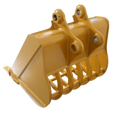 China Cultivate HONGWING Good Quality Wholesale Customized Excavator Sieve Bucket Skeleton Bucket For Excavator Parts Customizable Bucket for sale