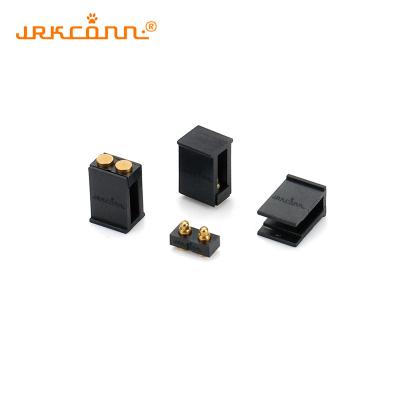 China Spring Loaded Pogo Pins Flat Bottom Type Pcb Pogo Pins With Cap for sale
