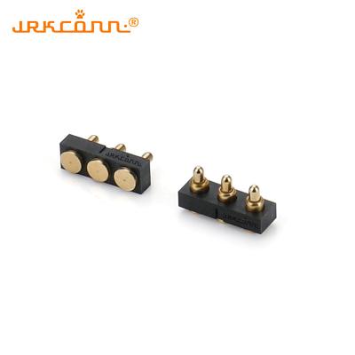 China SMT 3PIN Pogo Pin Adapter Spring Loaded Pogo Pin Docking Connector for sale