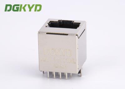Chine KRJ-18111NL shieded la verticale LAN Jack de l'entrée RJ45 de dessus de 180 degrés sans transformateur à vendre
