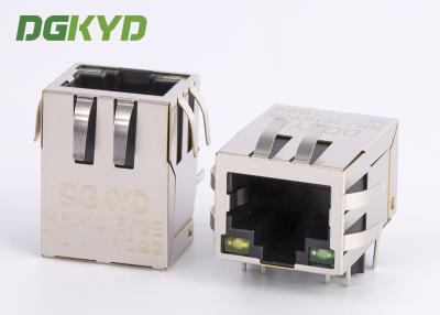 China Conector magnético integrado de Ethernet del gato 5e RJ45 con el zócalo del PWB del transformador RJ45 en venta