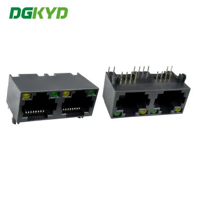 중국 RJ45 여성 남성 PCB 커넥터 쉴드 RJ-45 8p8c 플러그 Cat5e Cat6 Cat6a Cat8 키스톤 잭 이더넷 RJ45 소켓 커넥터 판매용