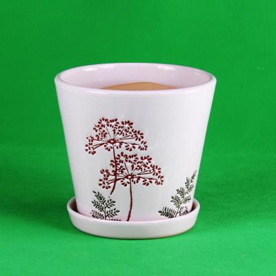 China Modern Ceramic Pots Easy Maintenance and Simple Design for Your Home Decoration for sale