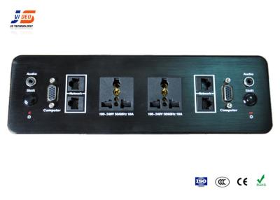 China Cable Connection Box Flush Mounted Outlet , Conference Table Power Outlet for sale