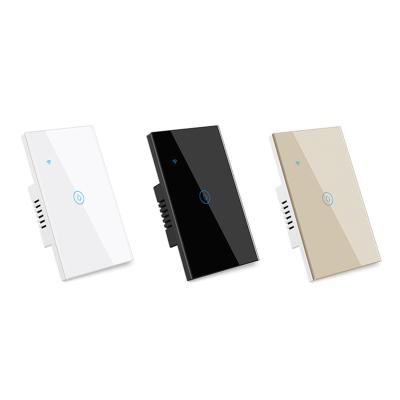 China APP Control Zigbee Tuya Wall Touch Switch Water heater switch Smart Light With Neutral 120 type remote control 20A Works with Alexa Google for sale