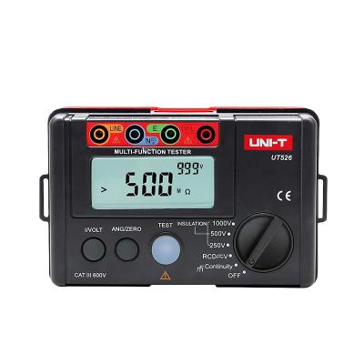 China UNIT UT526 Multifunction Electrical Meter 1000V Display Count 10000 Installation Tester UT526 for sale