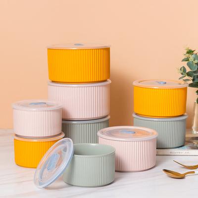 China AL Ins Style Nordic Hot Product Ceramic Cool Series Stocked Colorful Ceramic Cool Bowls for sale