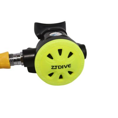 China 1000L/min Diving Second Stage Regulator Yellow Backup Breathing Apparatus en venta
