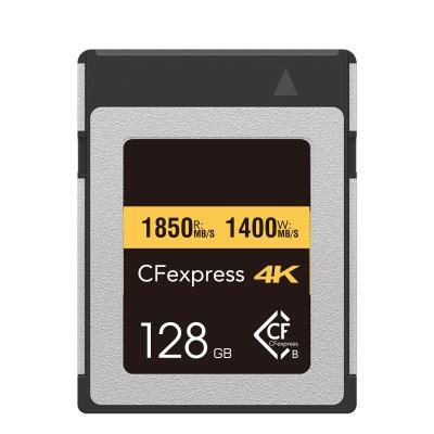 China Camera 4K Memory Card Cf Express Compact Video Cf Card 128gb High Quality Cf Type B 1700mb/s for sale