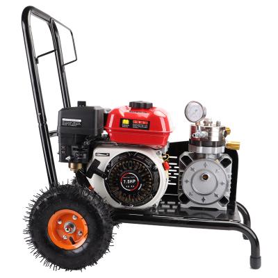 China Building material shops new type gasoline-powered high-pressure type waterproof hand-push material multi-function spraying machine for sale