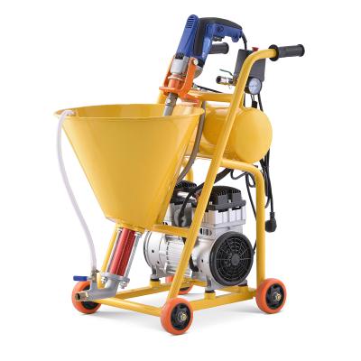 China Building Material Shops High Power Motor Mortar Wall Putty Construction Waterproof Coating Spray Machine for sale
