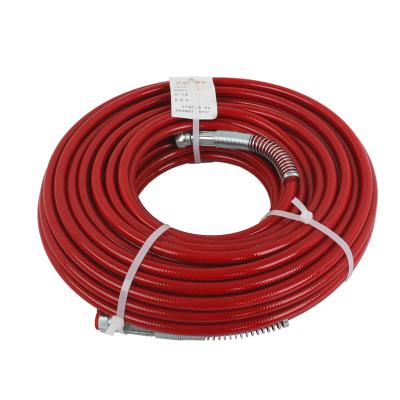 China Selling Flexible High Pressure Airless Paint Spray Hose 1/4
