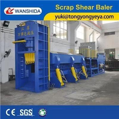 Chine Presse à balles en acier de la presse à balles 360kW de cisaillement d'épaisseur de 3mm avec le moteur diesel de moteur à vendre
