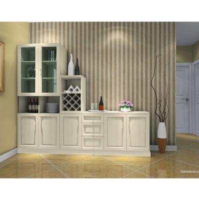 China Wholesale Custom Morden European Furniture Living Room Wood Restaurant Storage Cabinets Dining Cabinets. for sale