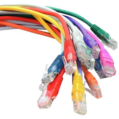 China Custom Telecommunication Length Lan Cable Rj 45 High Speed Custom Ethernet Shielded SFTP PVC Cat7 Computer Patch Cord for sale