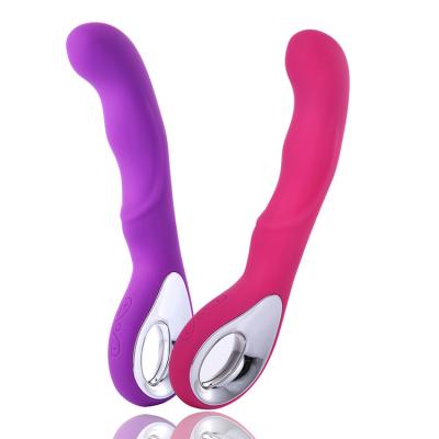 China 10 Mode Vibration G Spot Vibrator 10 Speed USB Rechargeable Female Vibrator Clit and Orgasm Squirt Massager for sale