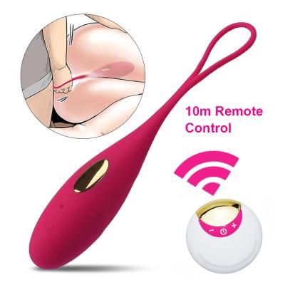 China 10 Mode Vibration 10 Speed Modes Wireless Remote Love Eggs Sport Vibrator for sale