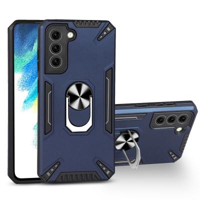 China Anti-fall Armor Case 360 Rotating Ring Magnetic Car Bracket Shock Protection Mobile Phone Case For OPPO for sale