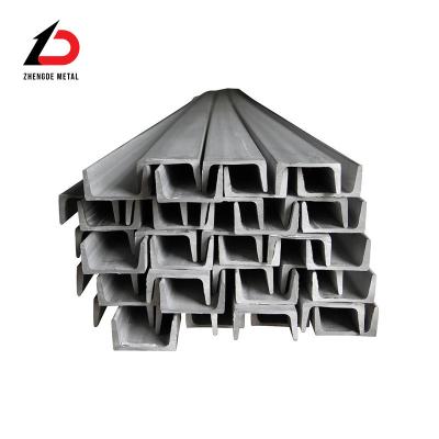 China A36 Carbon Steel C Channel with Competitive Price 41X41 41*21 Hot DIP Galvanized U Channel Steel for sale
