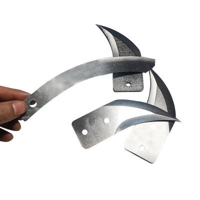 China 226x74x3mm Faca fixa de cortador de faca lâmina para cortar vegetais e carne à venda